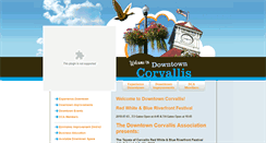 Desktop Screenshot of downtowncorvallis.org